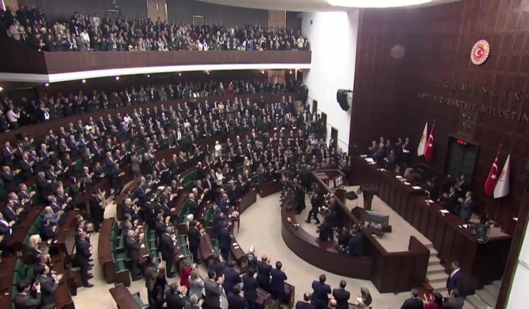 AK Parti grup toplantısı… Cumhurbaşkanı Erdoğan: “Okullarda ramazan etkinlikleri anayasal dayanağa sahip, rahatsız olan bu vatanla aidiyetini sorgulasın”