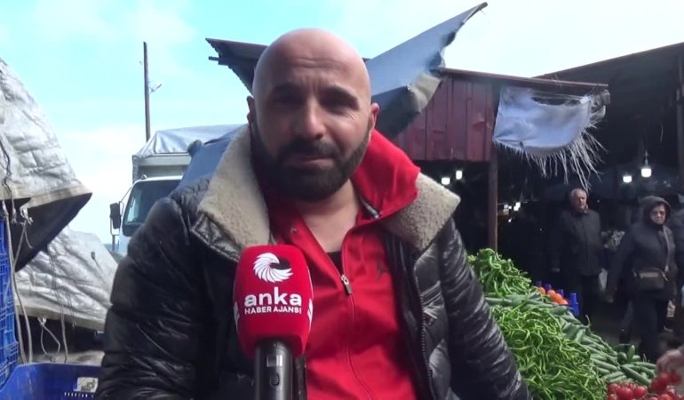 Sinop’ta pazar esnafı: “Müşteriye cevap veremiyorum, ürünün fiyatını söyleyemiyorum”