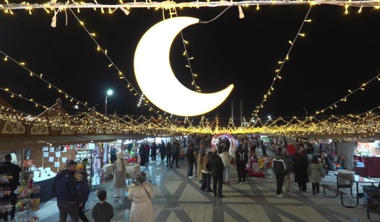 Osmangazi Belediyesi’nin ramazan etkinliklerine çocuklardan yoğun ilgi