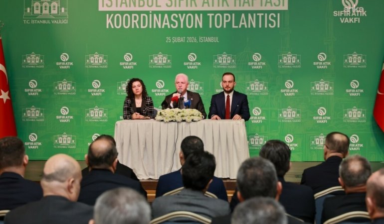 Silivri Belediye Başkanı Balcıoğlu, Sıfır Atık Haftası Koordinasyon Toplantısı’na katıldı