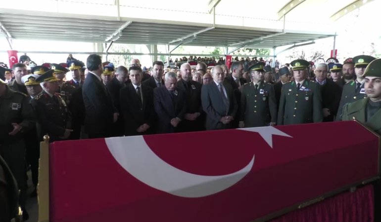 Şehit Hava Pilot Binbaşı Bolat, son yolculuğuna uğurlandı