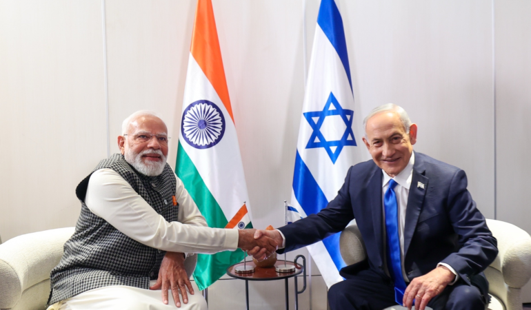 Hindistan Başbakanı Modi İsrail’de: Gündemde savunma ve teknoloji alanında iş birliği var